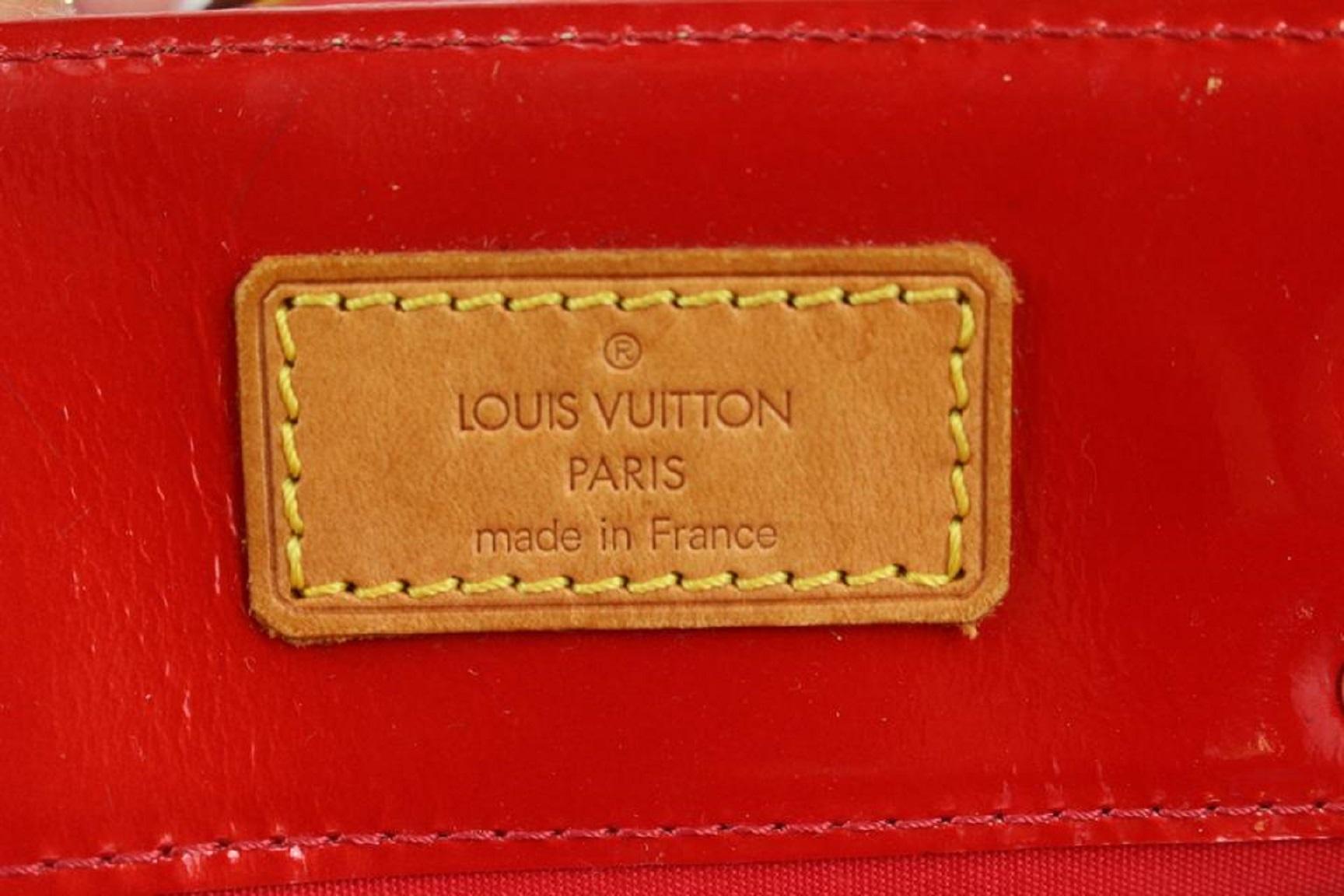 red monogram handbag bag