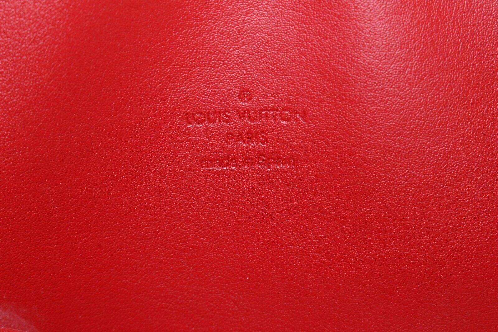 Louis Vuitton Red Monogram Vernis Sutton Travel Shoulder bag 3LVS921K For Sale 5