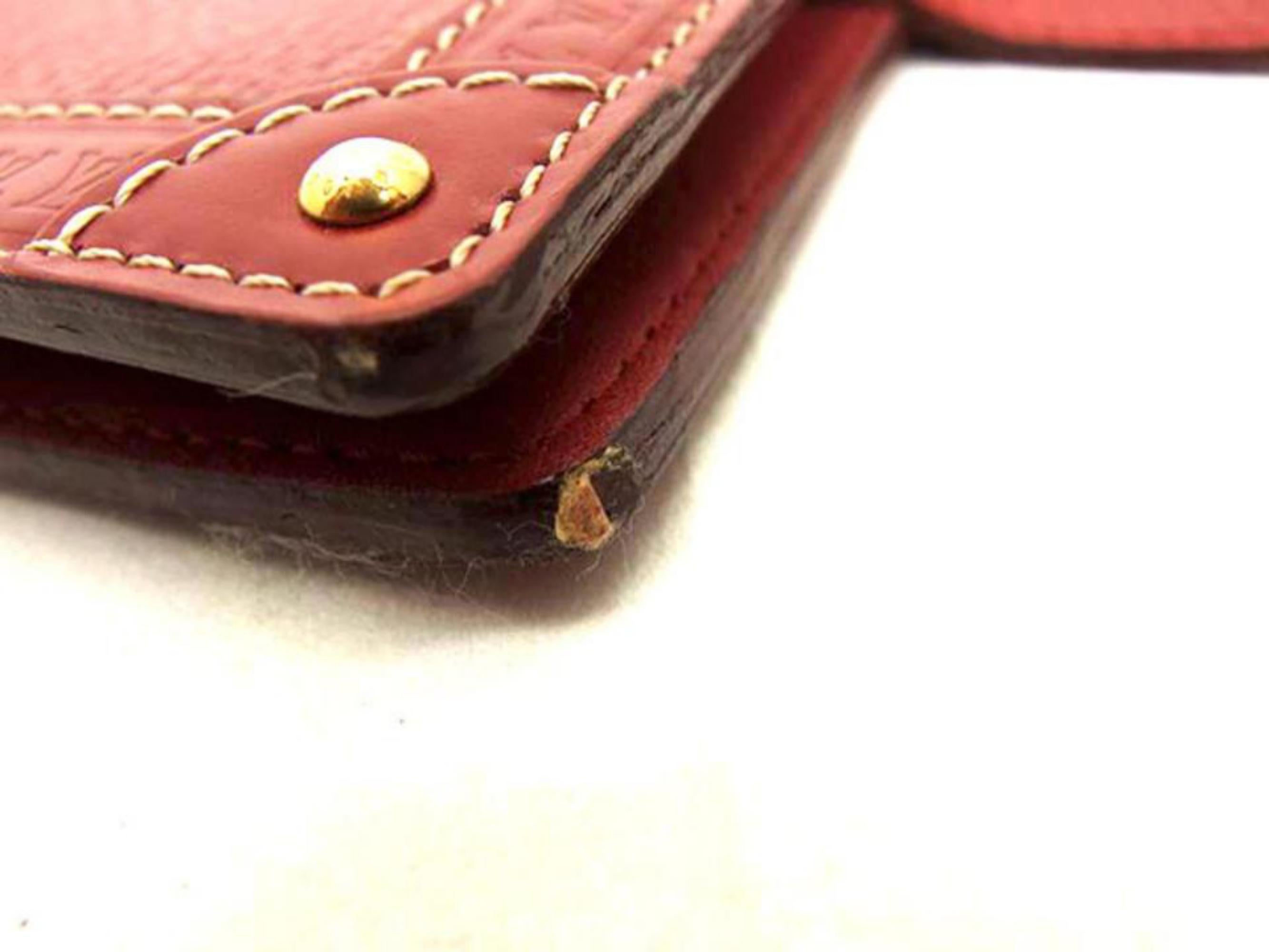 Louis Vuitton Red Partenaire Suhali Agenda 221811 For Sale 3
