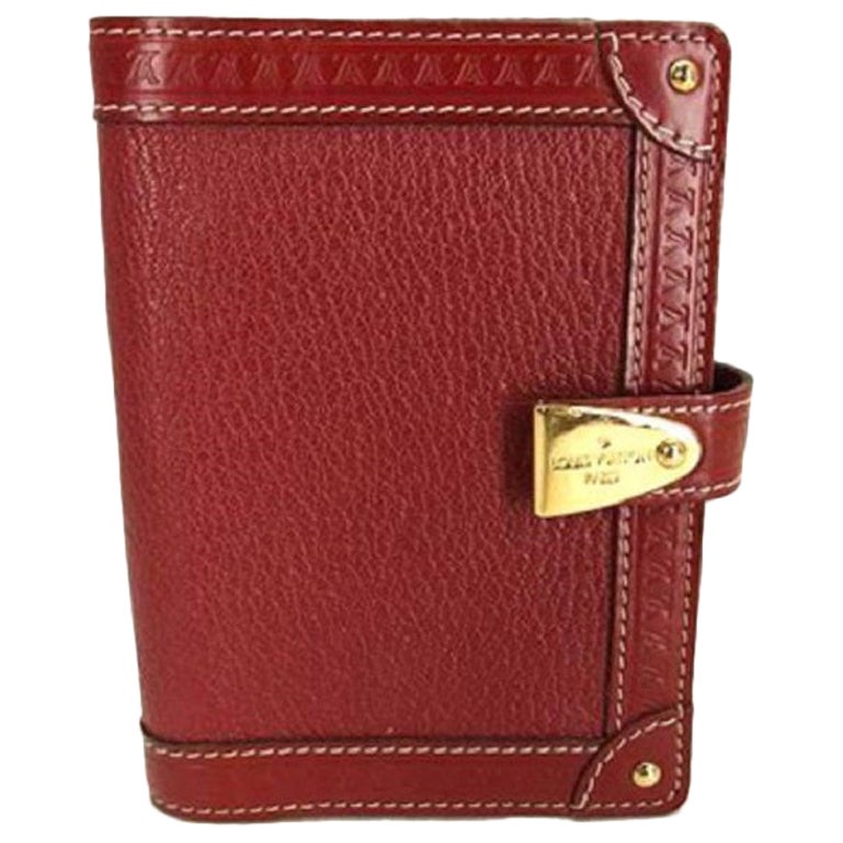 Louis Vuitton Agenda Partenaire Suhali Rossa 221811