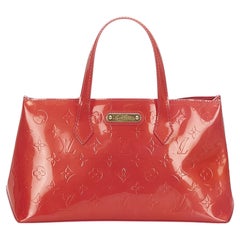 Louis Vuitton Red Patent Leather Bag