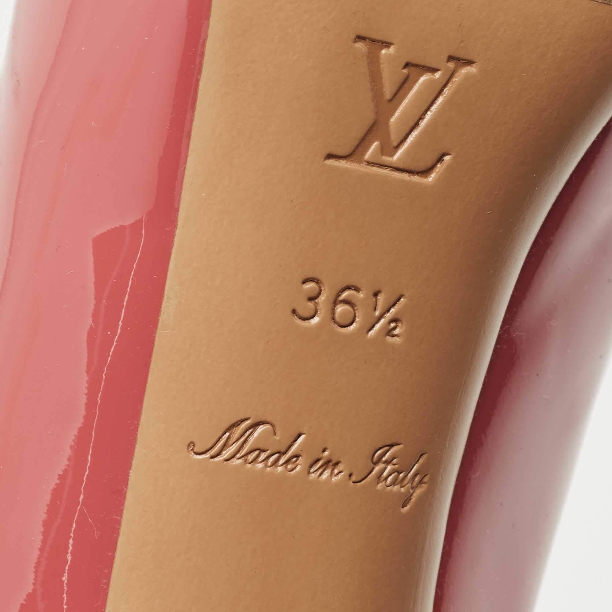 Louis Vuitton Red Patent Leather Oh Really ! Escarpins taille 36,5 Pour femmes en vente