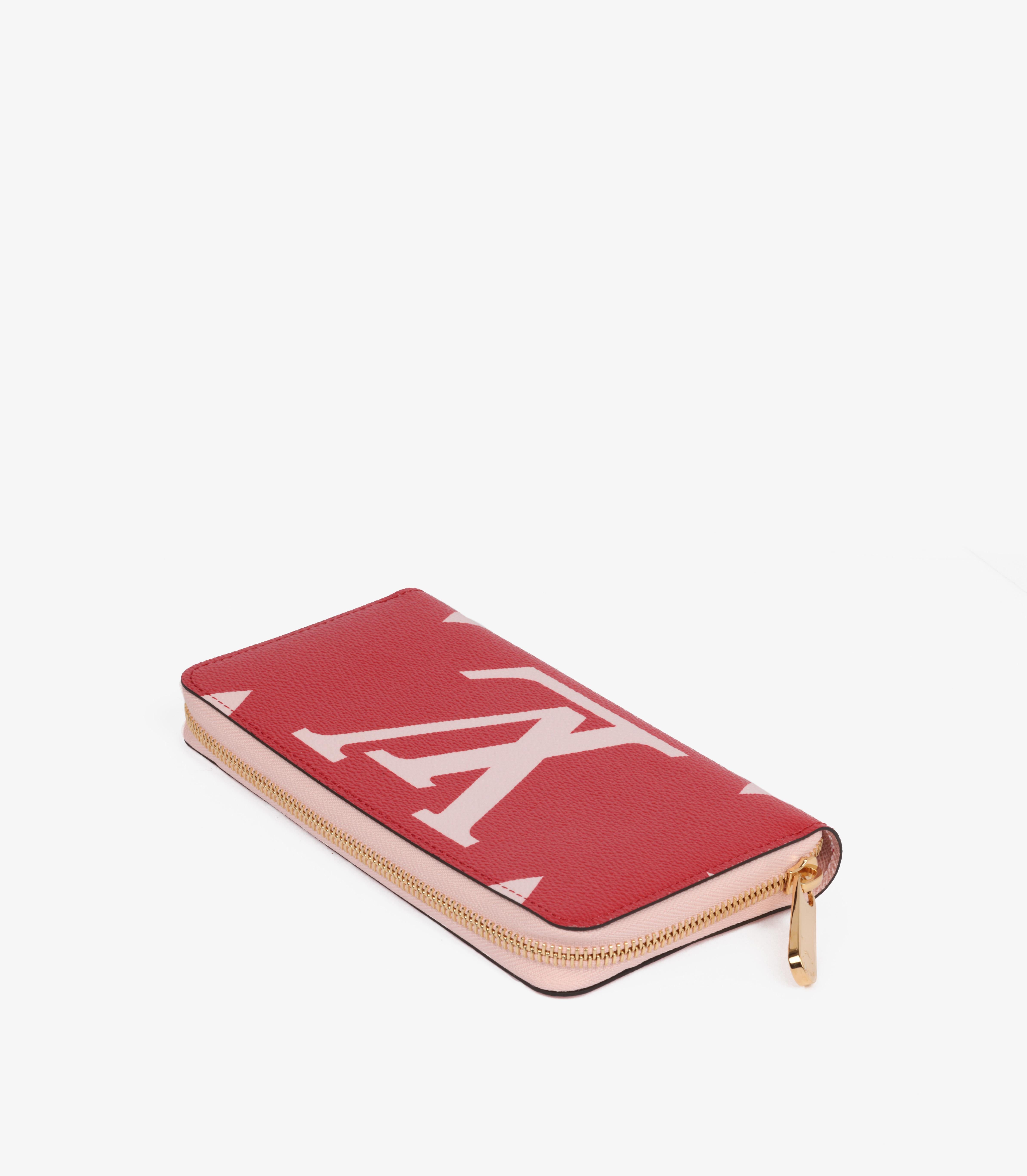 Louis Vuitton Red & Pink Monogram Giant Coated Canvas Zippy Wallet

Brand- Louis Vuitton
Model- Zippy Wallet
Product Type- Wallet
Serial Number- GI****
Age- Circa 2019
Accompanied By- Louis Vuitton Box, Dust Bag, Ribbon, Copy of Receipt
Colour- Red,
