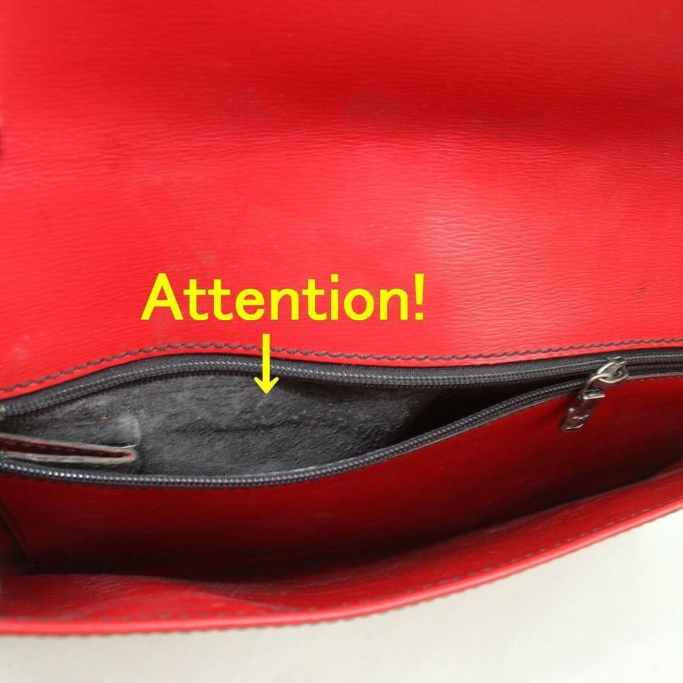 Louis Vuitton Pochette rossa Busta Business Flap Epi 872730 Portafoglio 1