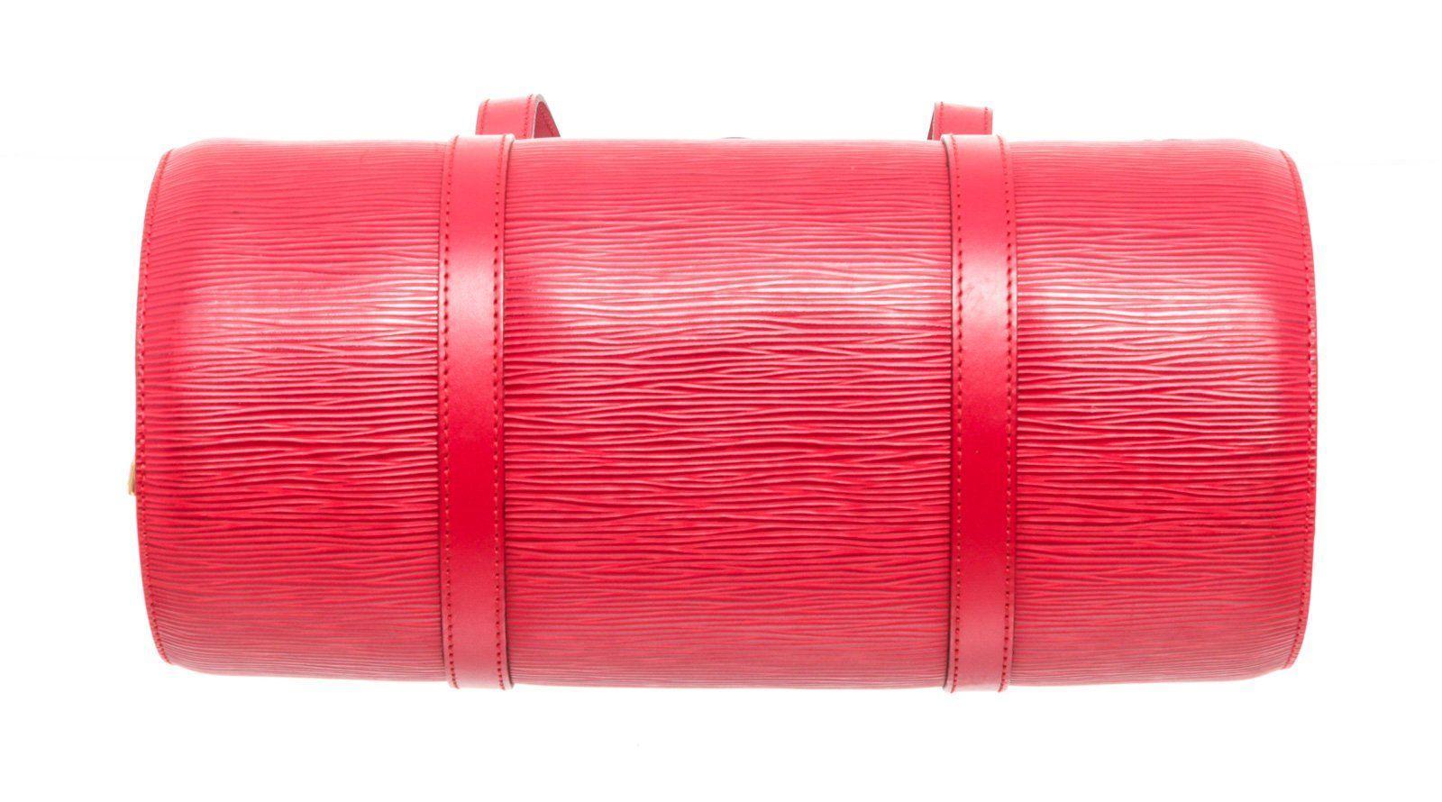Women's Louis Vuitton Red Soufflot Shoulder Bag