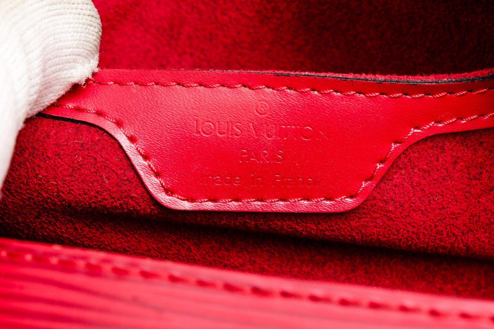 Louis Vuitton Red Soufflot Shoulder Bag 1