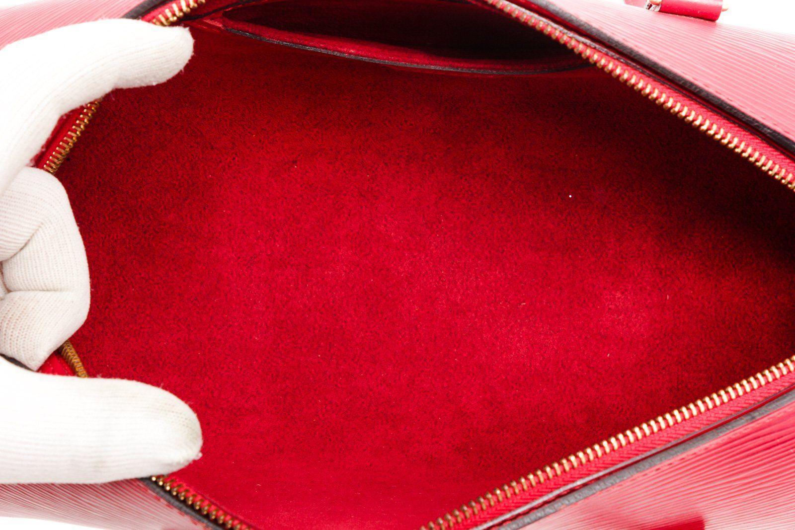 Louis Vuitton Red Soufflot Shoulder Bag 2