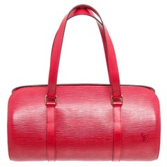 Louis Vuitton Red Soufflot Shoulder Bag