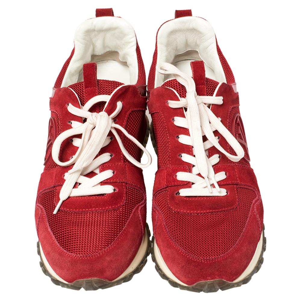 red and white louis vuitton shoes