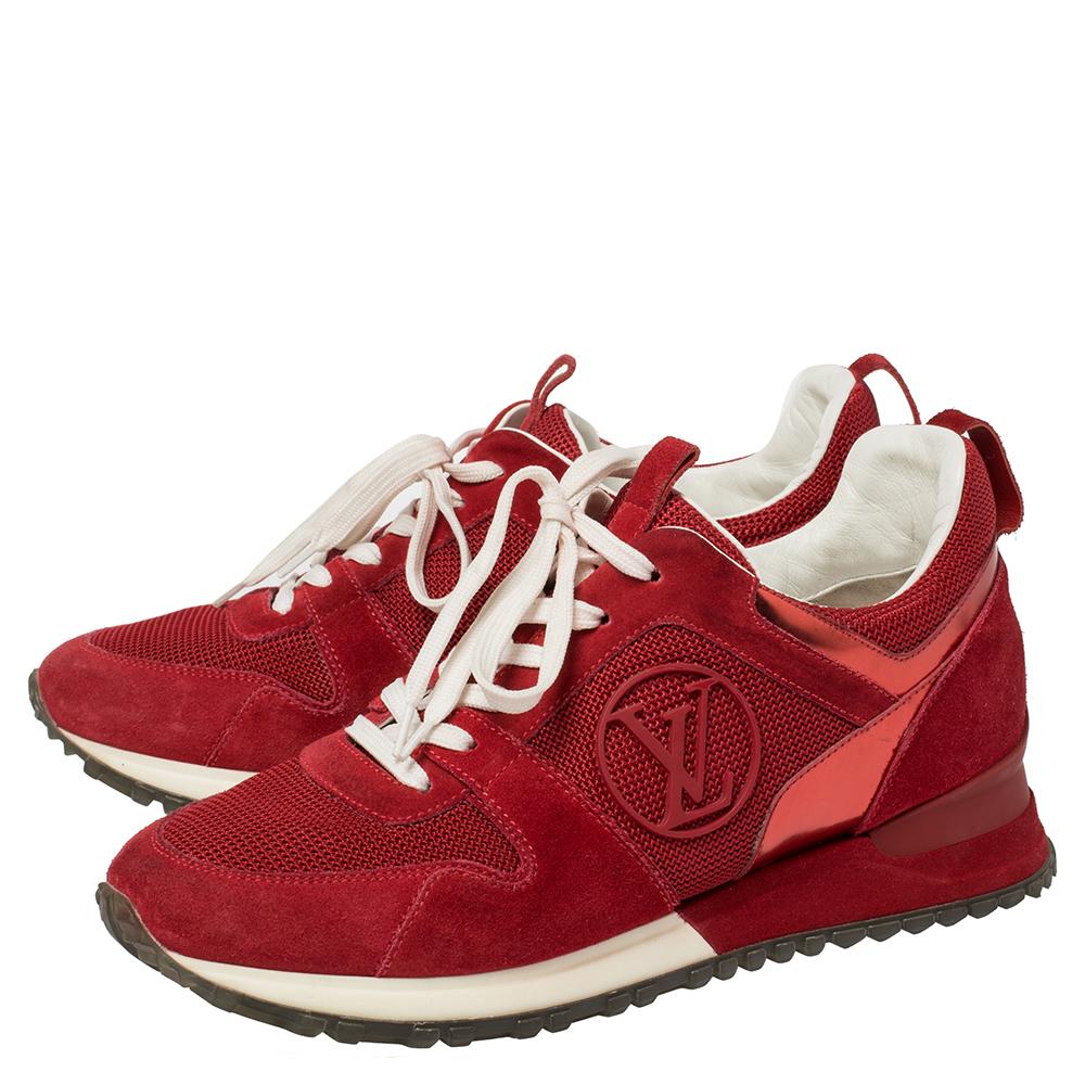 louis vuitton red sneakers
