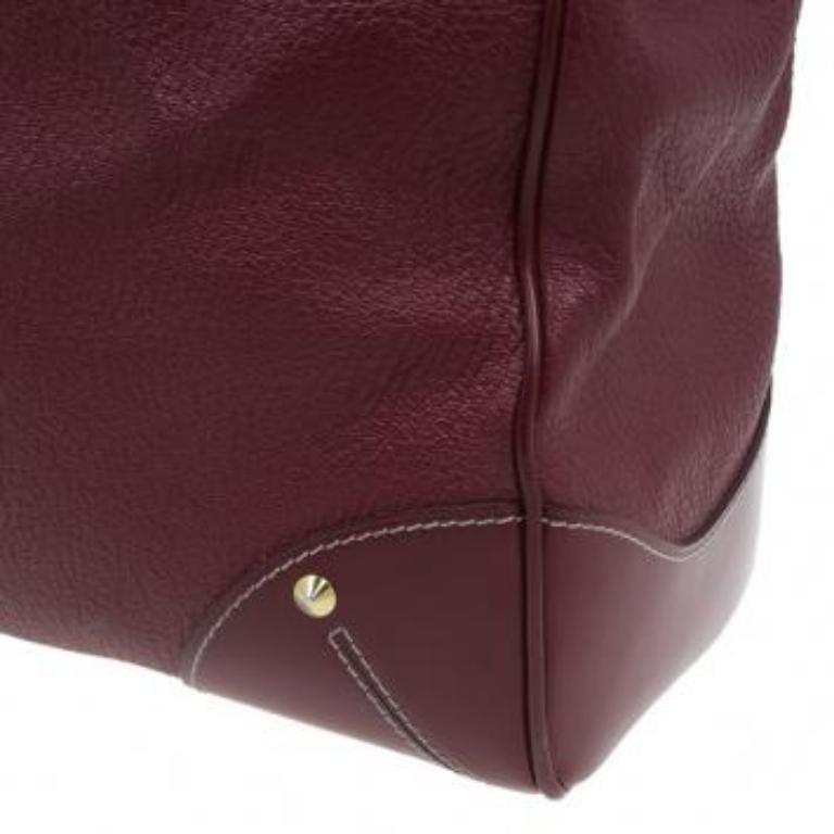 Louis Vuitton Tote Le Majestueux in pelle rossa Suhali in vendita 5