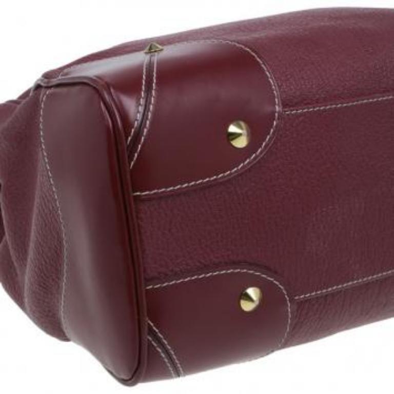 Louis Vuitton Tote Le Majestueux in pelle rossa Suhali in vendita 6