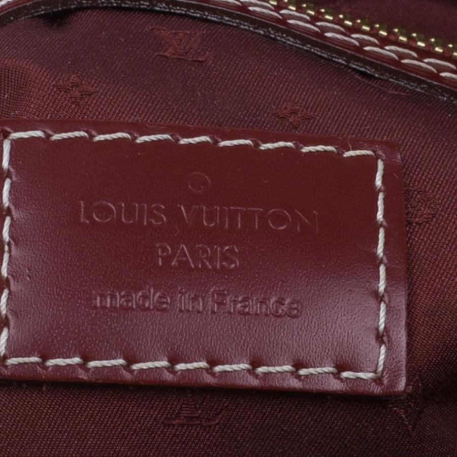 Louis Vuitton Red Suhali Leather Le Majestueux Tote 9