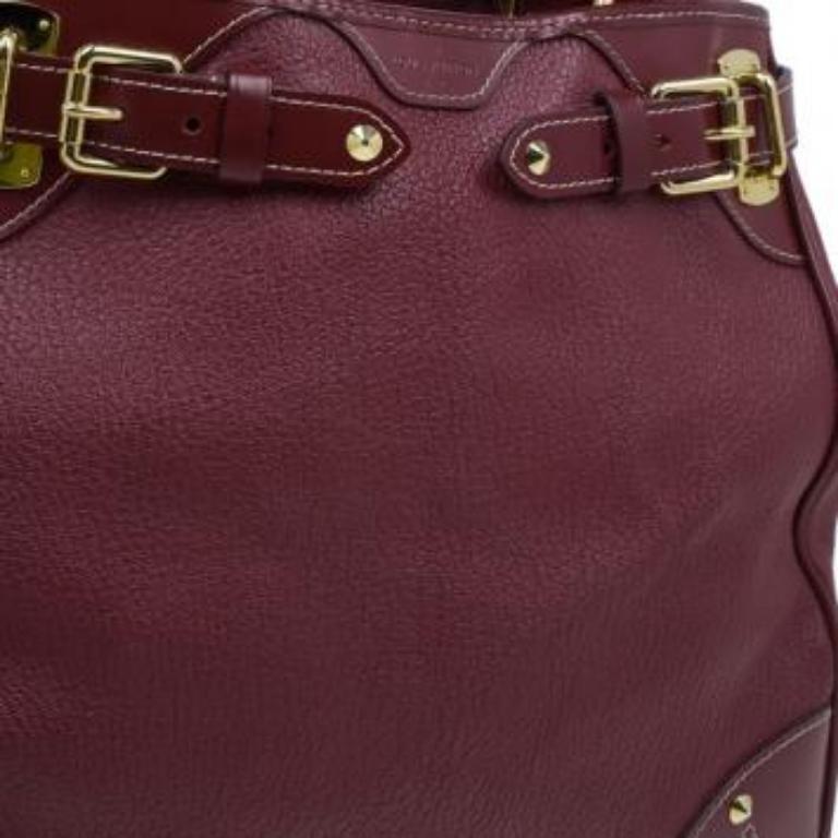 Louis Vuitton Tote Le Majestueux in pelle rossa Suhali in vendita 1