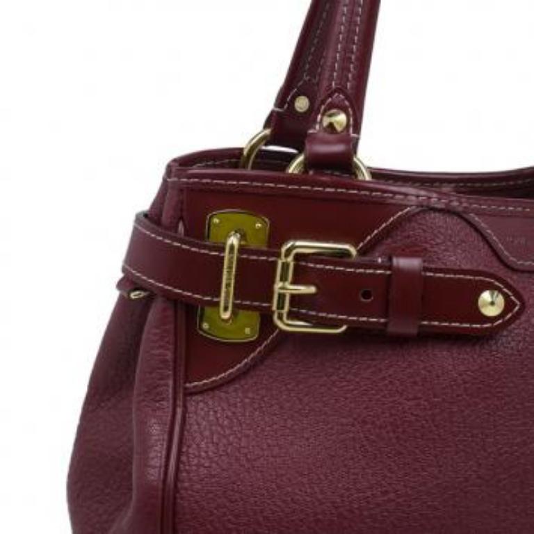Louis Vuitton Tote Le Majestueux in pelle rossa Suhali in vendita 2