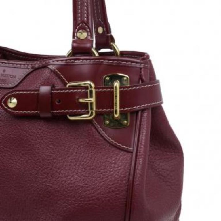 Louis Vuitton Tote Le Majestueux in pelle rossa Suhali in vendita 3