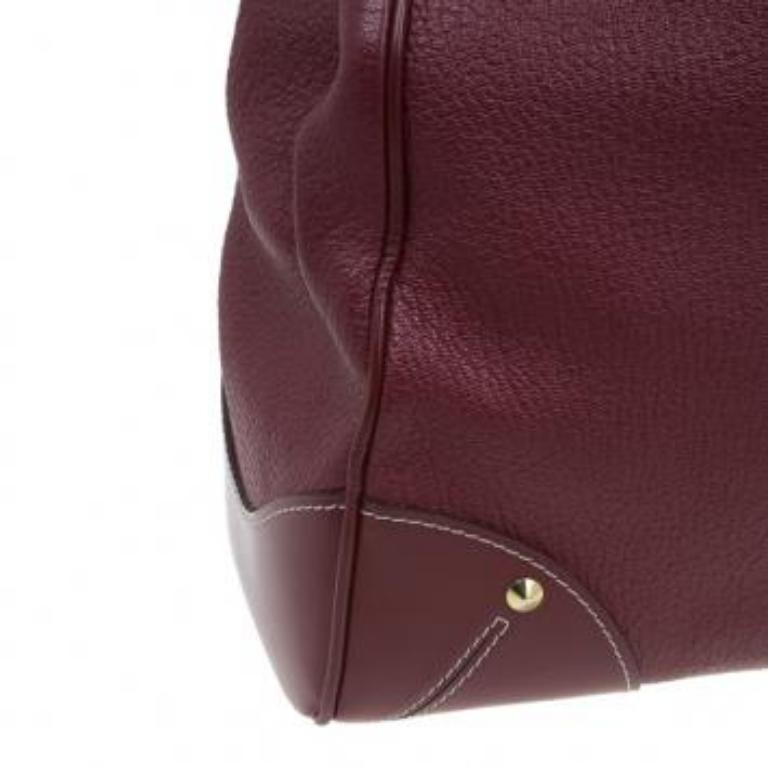 Louis Vuitton Tote Le Majestueux in pelle rossa Suhali in vendita 4