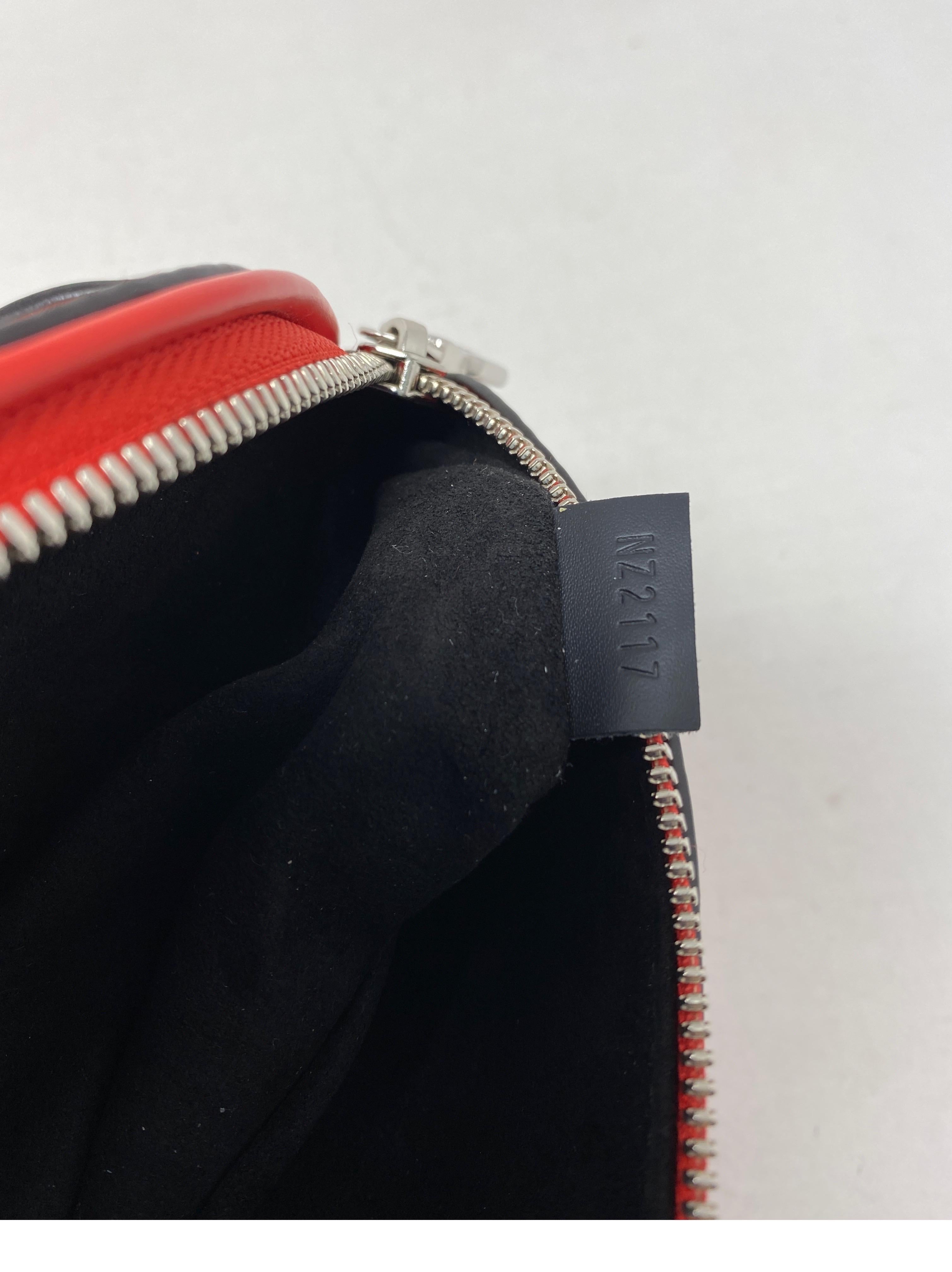 Louis Vuitton Red Supreme Bum Bag 15