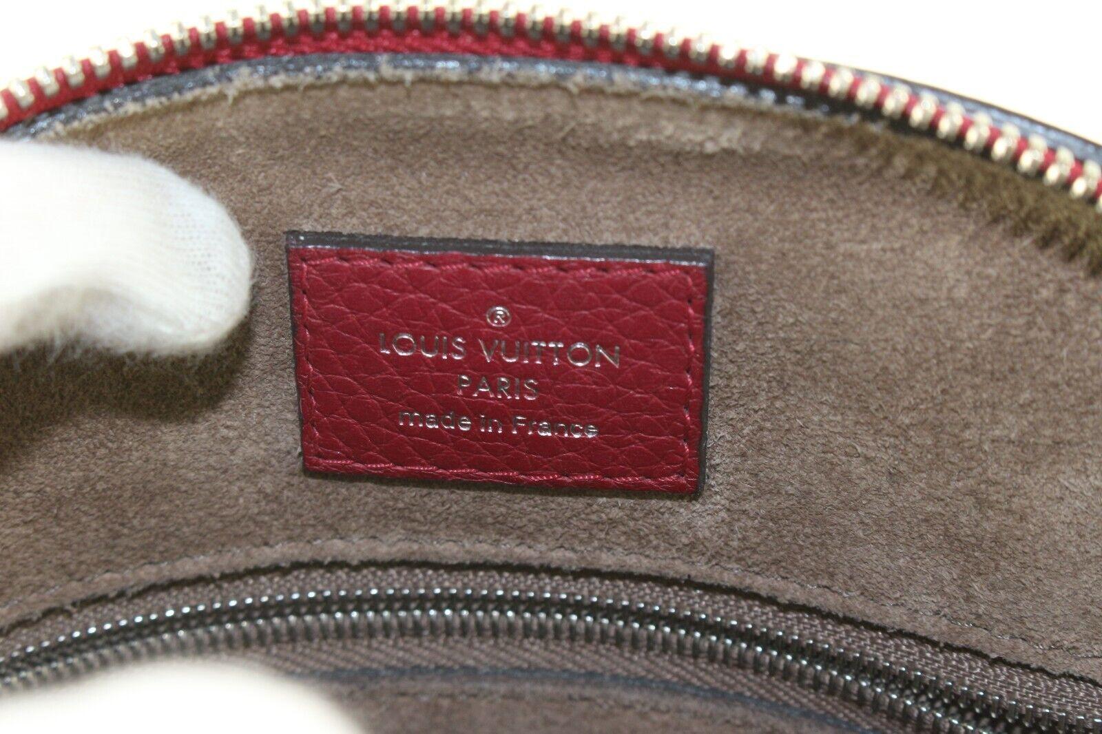 Louis Vuitton Red Taurillon Leather Alma PPM 1LVS523K For Sale 5