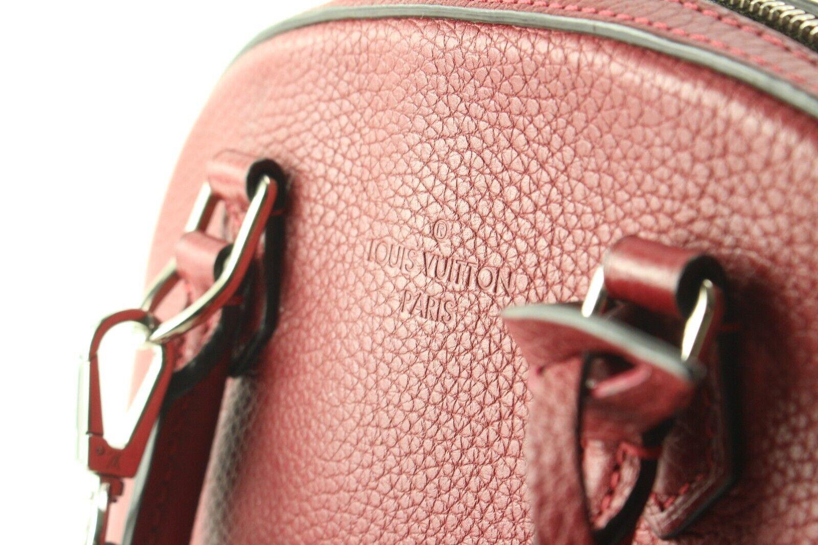 Louis Vuitton Red Taurillon Leather Alma PPM 1LVS523K For Sale 1
