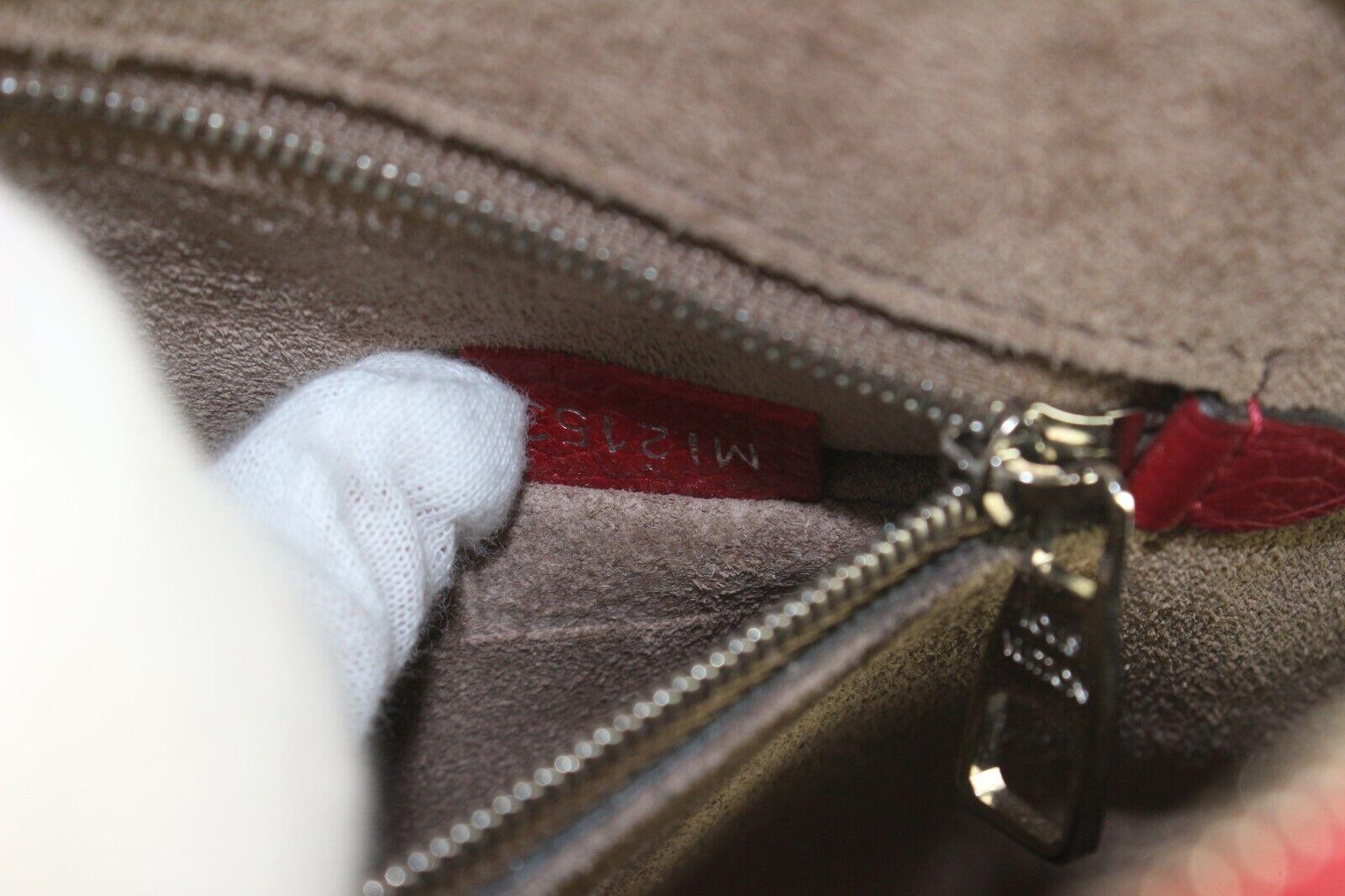 Louis Vuitton Red Taurillon Leather Alma PPM 1LVS523K For Sale 4