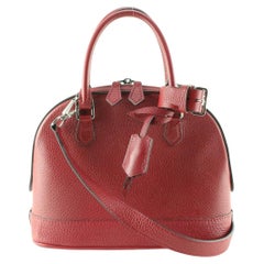Louis Vuitton - Sac Alma PPM en cuir de Taurillon rouge 1LVS523K