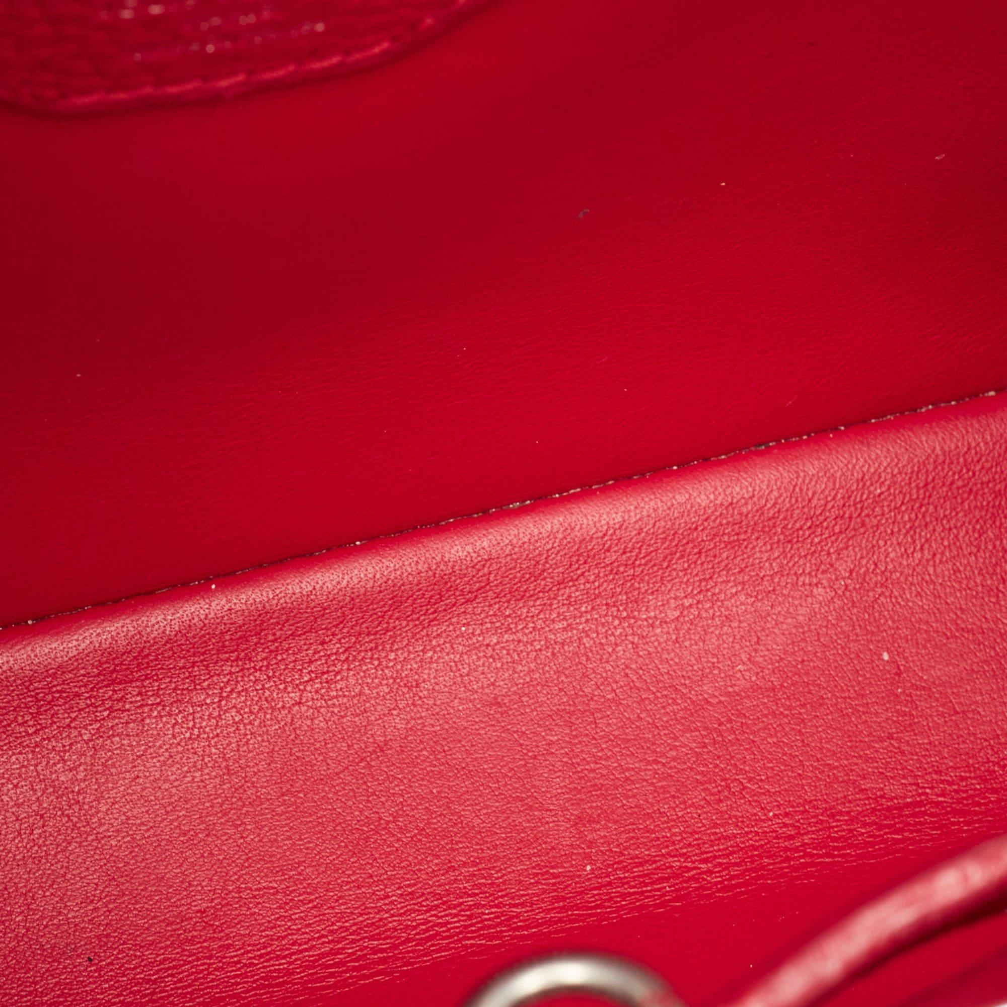 Louis Vuitton Red Taurillon Leather Capucines BB Bag 2
