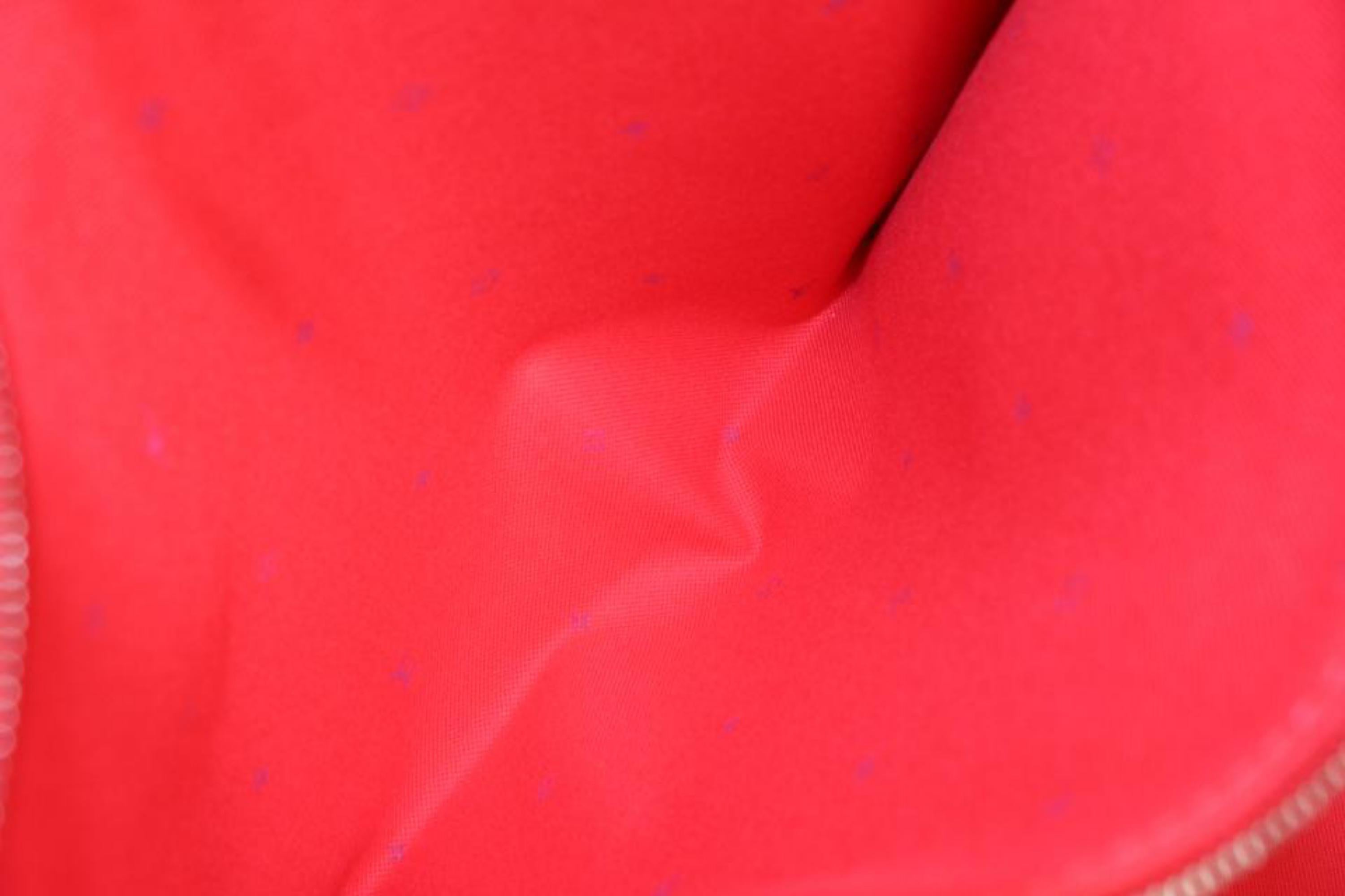 Louis Vuitton Red Tie Dye Monogram Escale Onthego GM 2way Tote Bag 16lv47 4