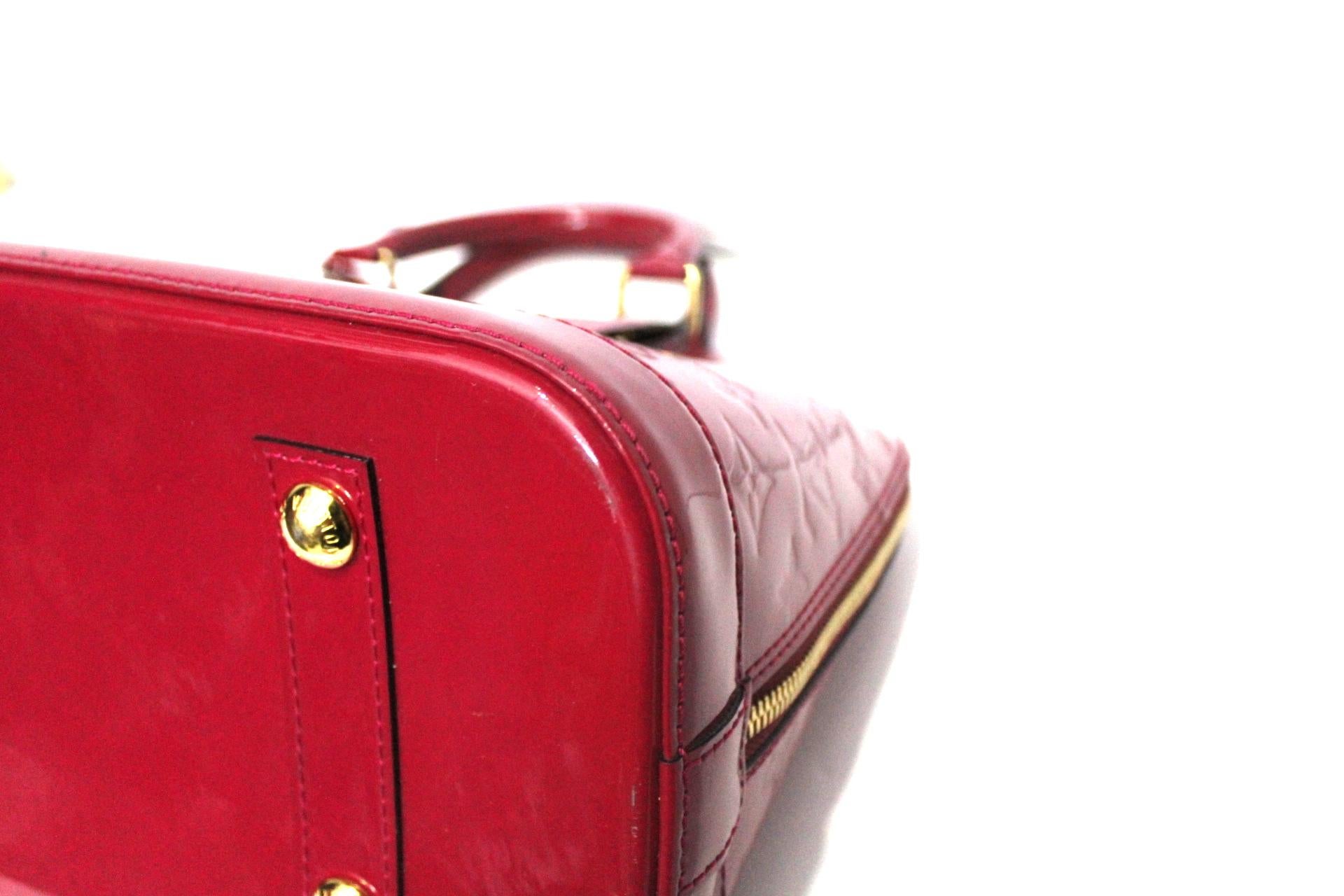louis vuitton red bag