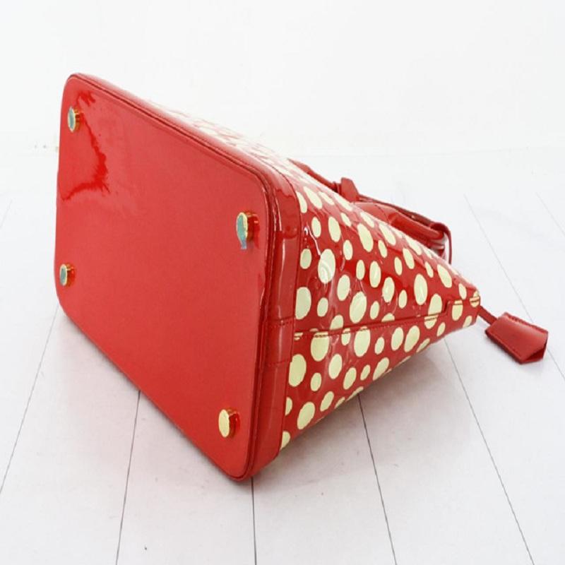 louis vuitton red polka dot bag