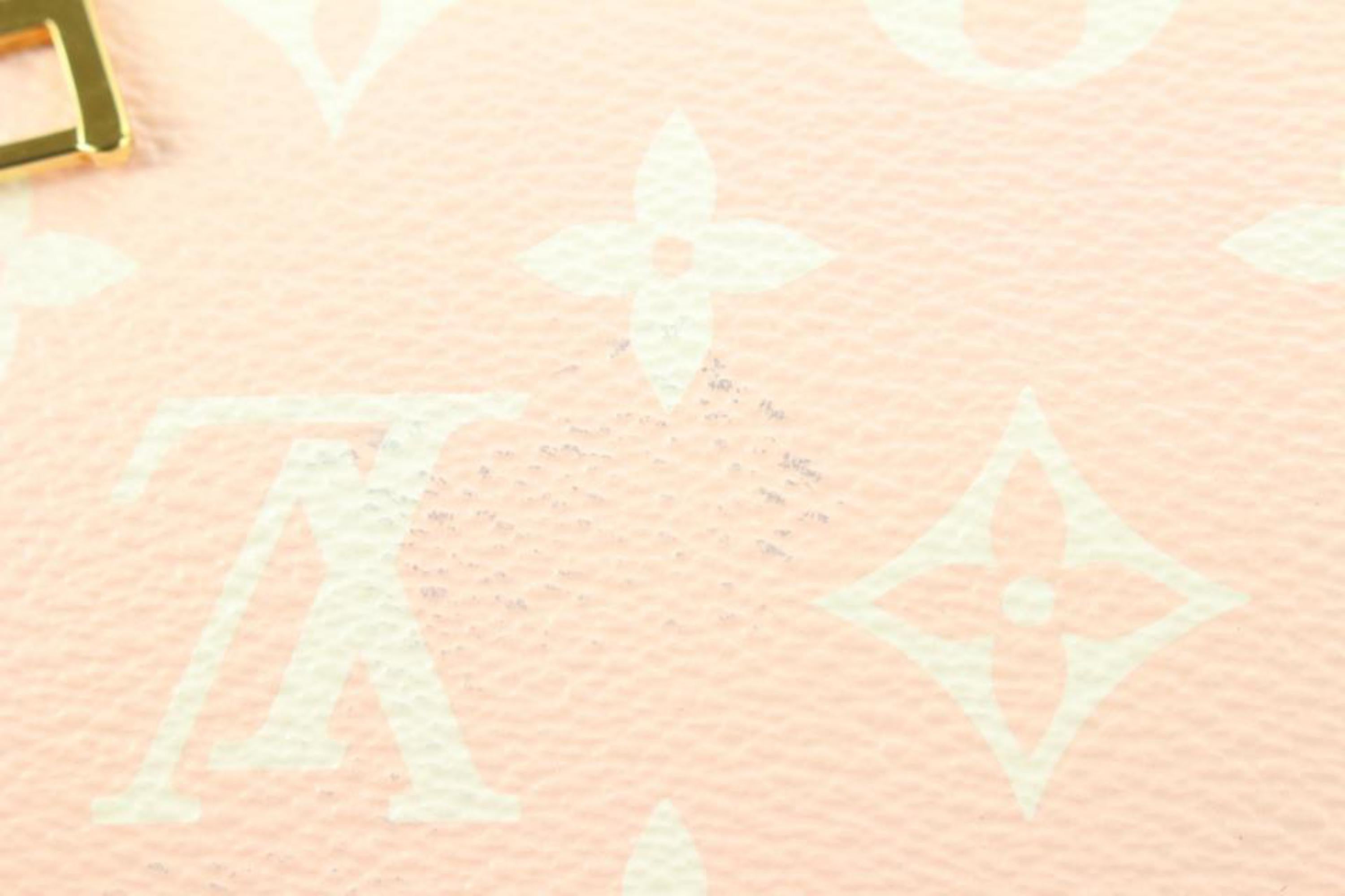 Louis Vuitton - Sac à bandoulière géant rouge x rose monogrammé 37lu76s Pour femmes en vente