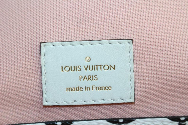Louis Vuitton Red x Pink x Orange Monogram Giant Neverfull MM Tote Bag 33lz427s For Sale 7