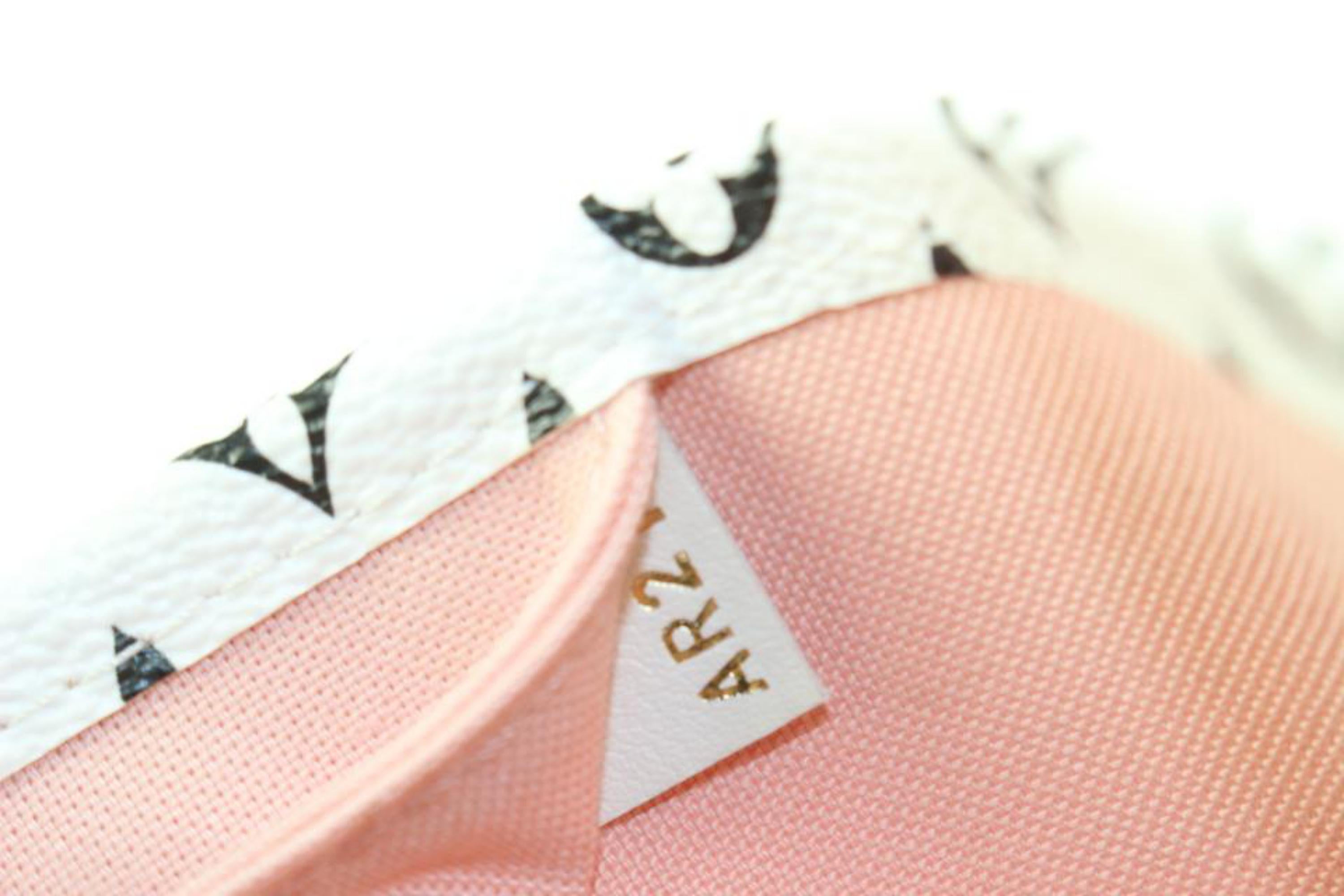 Women's Louis Vuitton Red x Pink x Orange Monogram Giant Neverfull MM Tote Bag 33lz427s