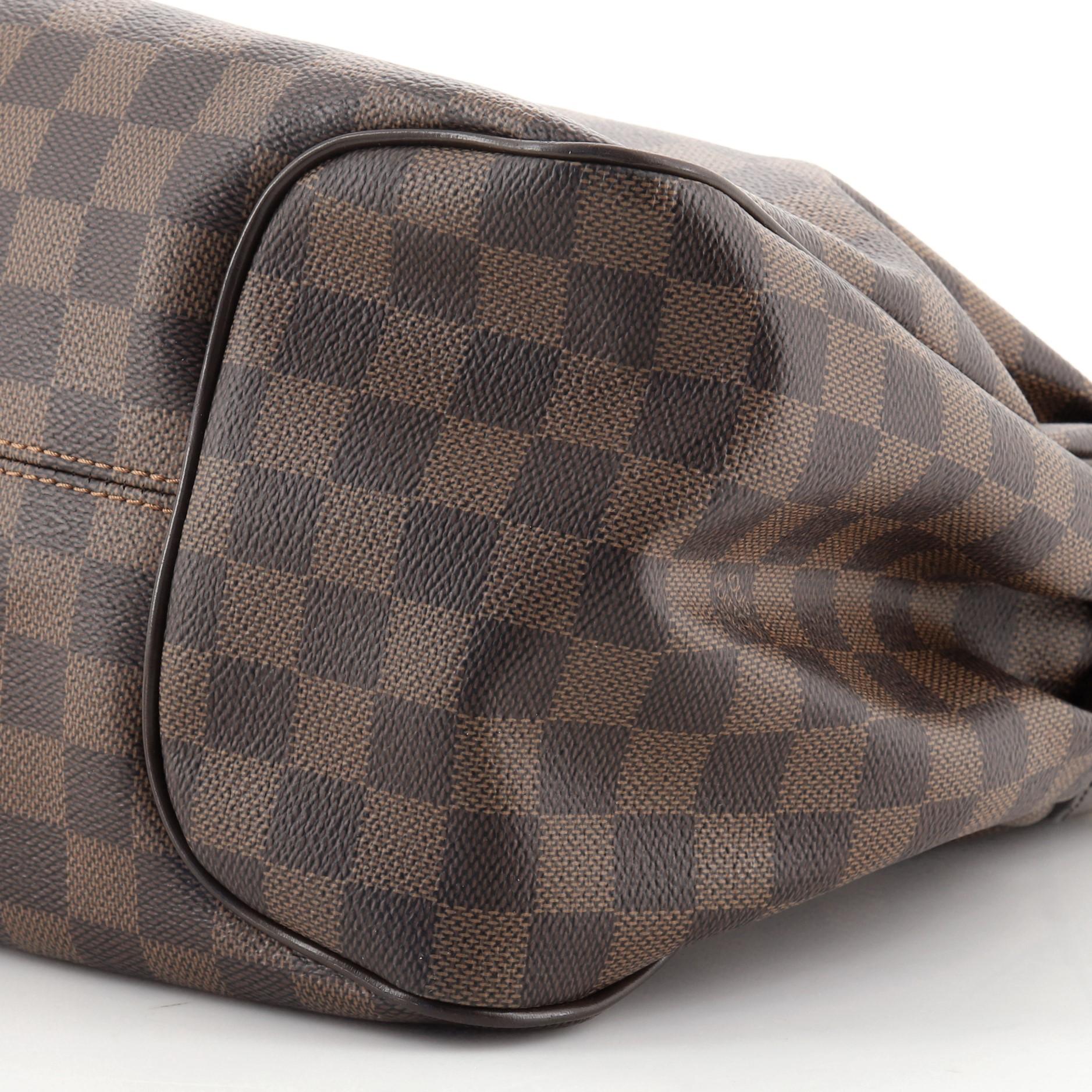 Louis Vuitton Reggia Handbag Damier In Good Condition In NY, NY