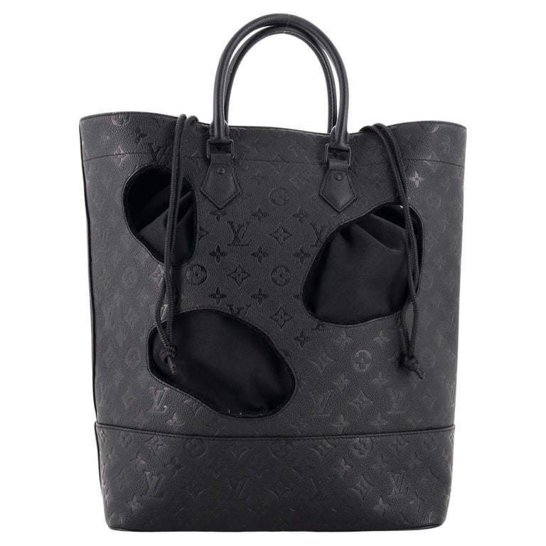 Louis Vuitton Navy Monogram Leather Empreinte Marignan 2way Padlock Bag  s126lv59