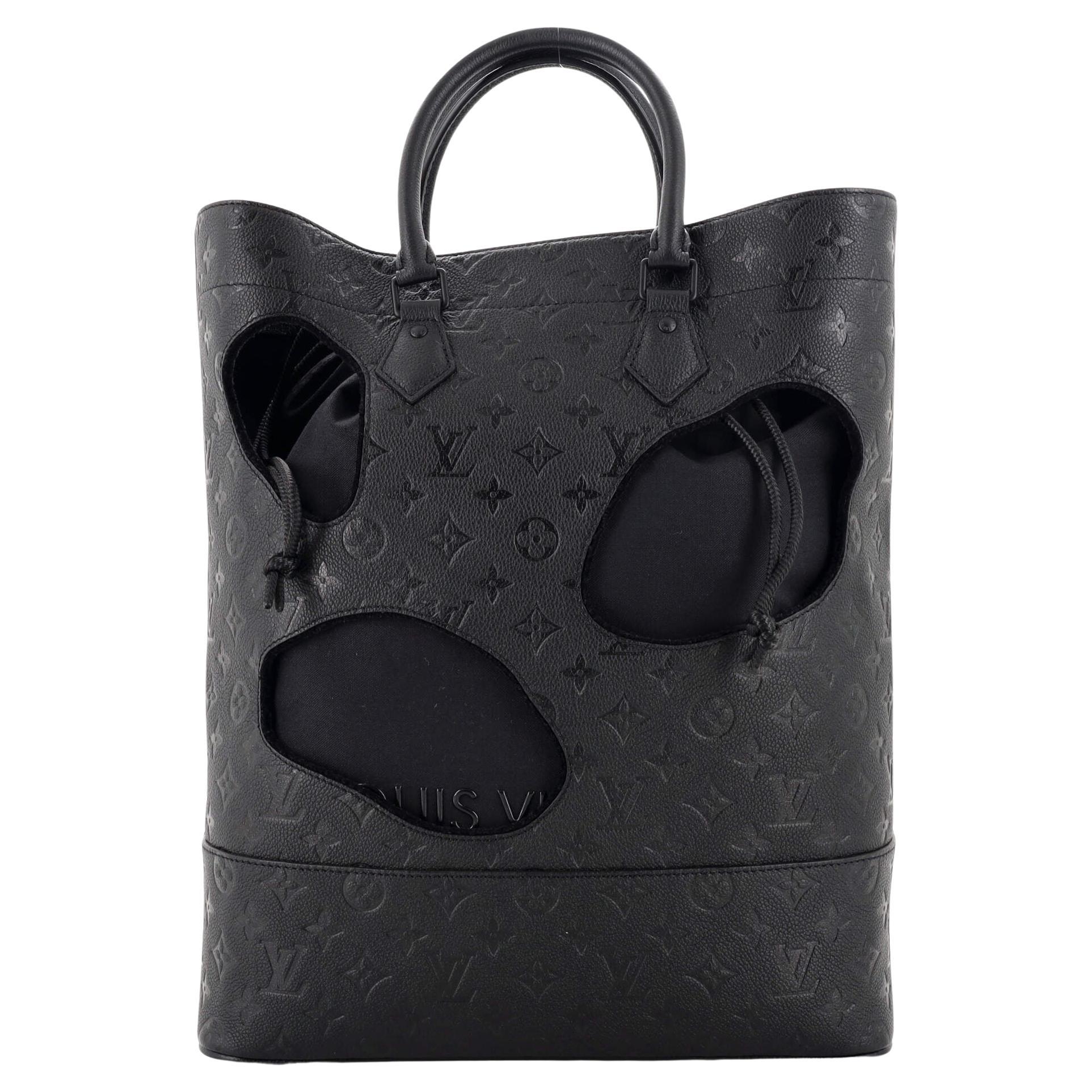 Louis Vuitton Rei Kawakubo Bag with Holes Monogram Empreinte Leather MM For Sale
