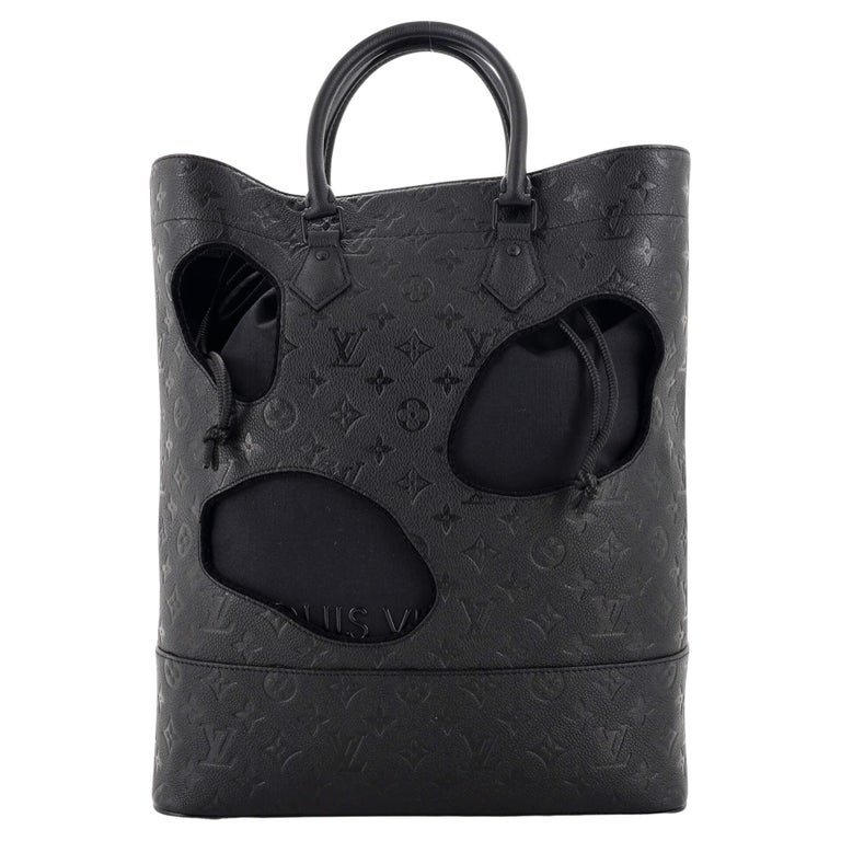 Louis Vuitton Diane NM Handbag Empreinte Leather Neutral