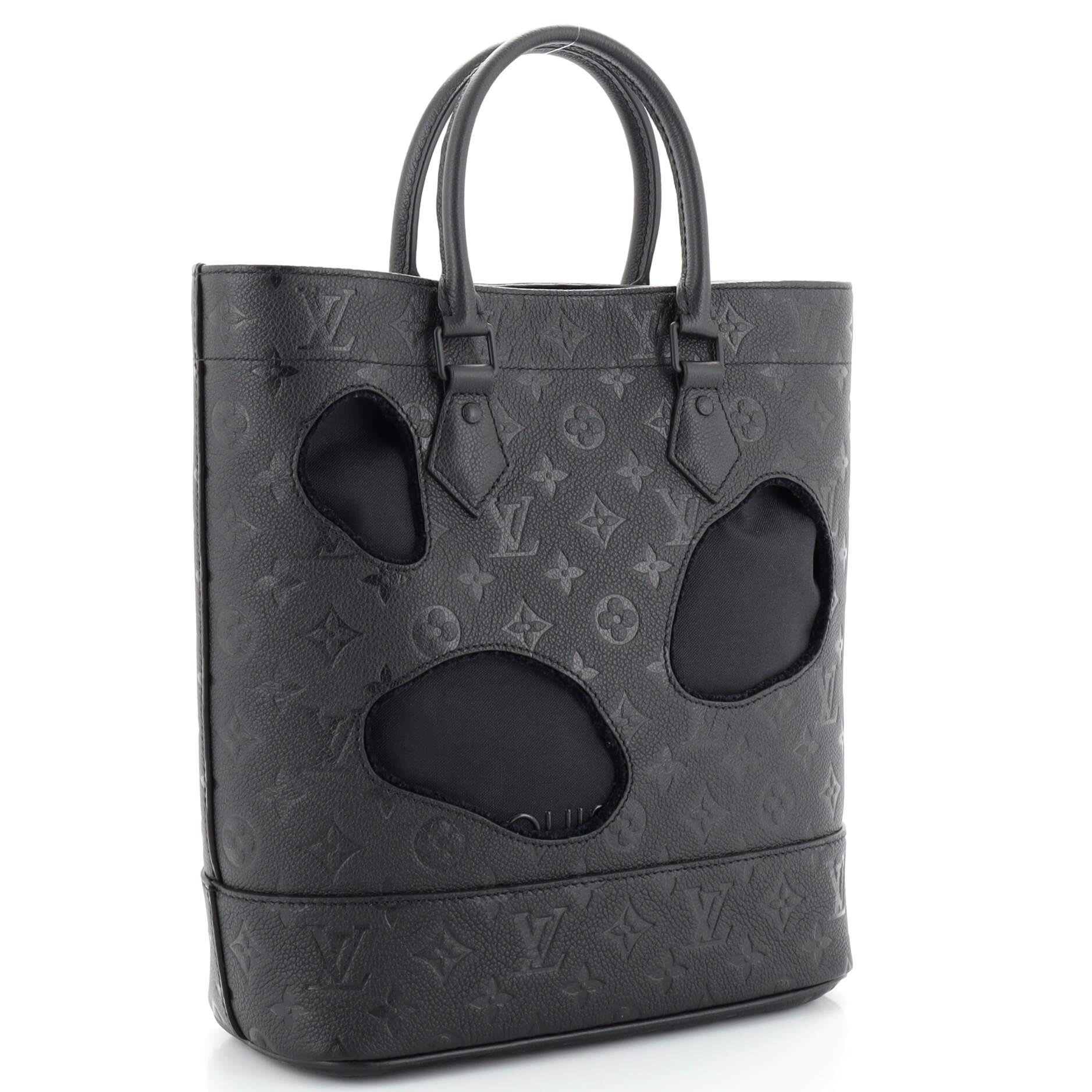 Louis Vuitton Rei Kawakubo Bag with Holes Monogram Empreinte Leather PM In Good Condition In NY, NY