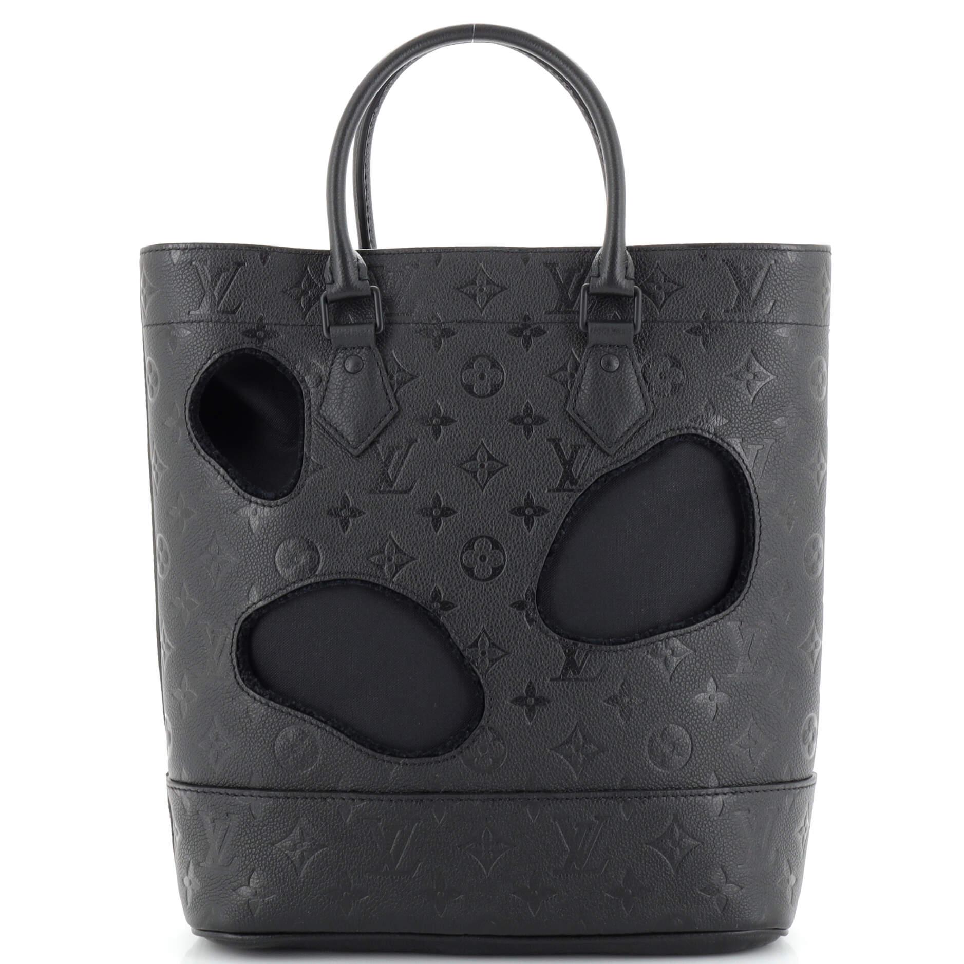Women's or Men's Louis Vuitton Rei Kawakubo Bag with Holes Monogram Empreinte Leather PM