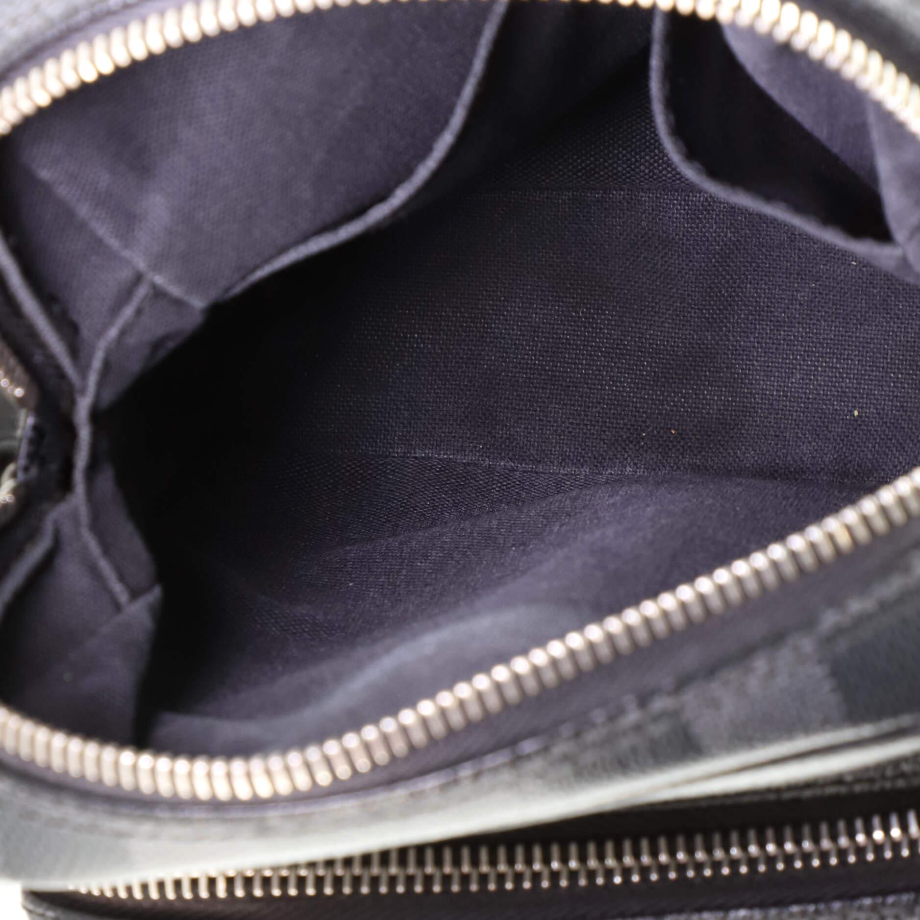 Women's or Men's Louis Vuitton Rem Bag Damier Graphite