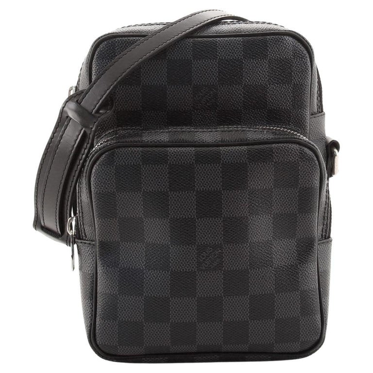 Louis Vuitton Black Damier Graphite Canvas Rem Messenger Bag Louis Vuitton