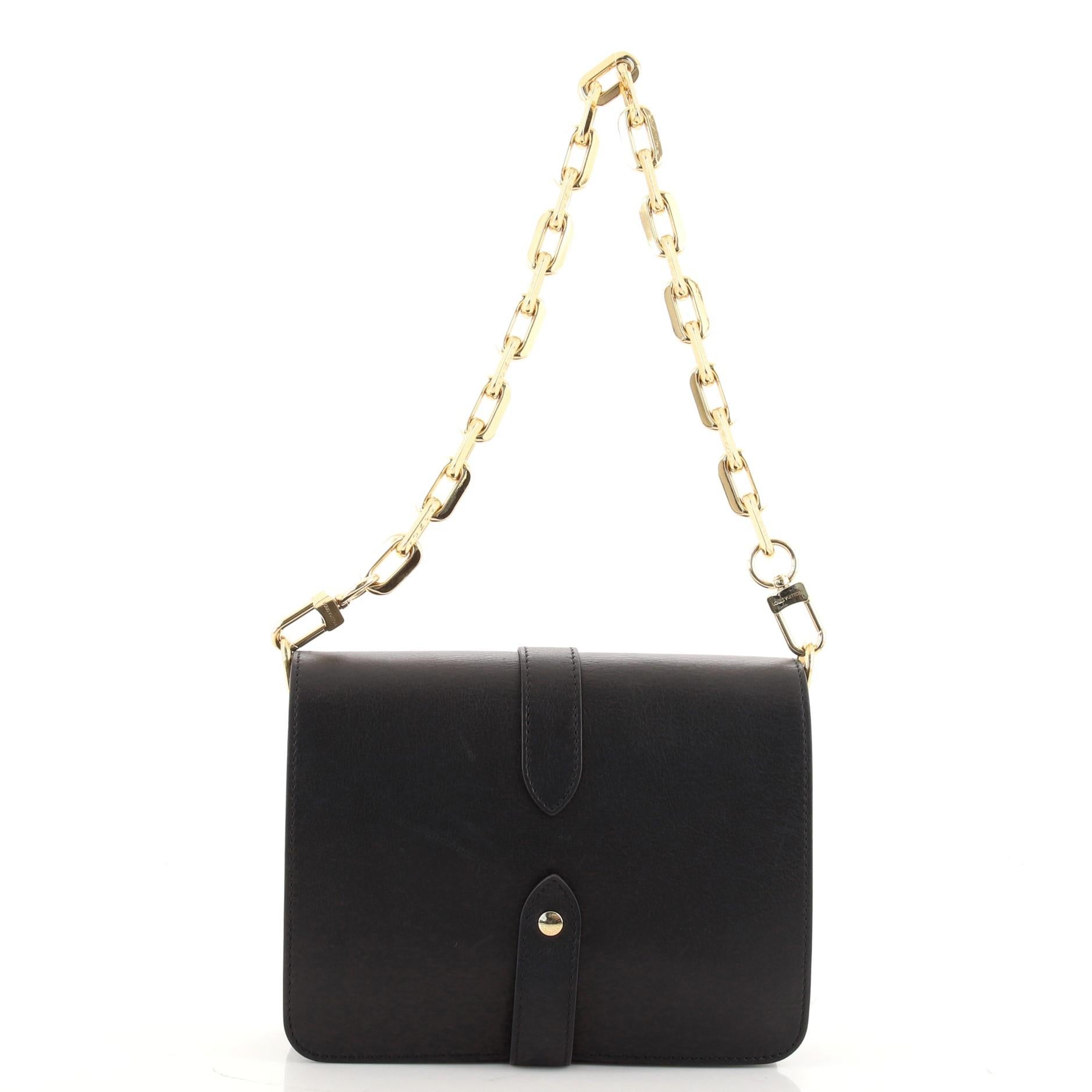 Louis Vuitton Rendez Vous Umhängetasche Leder (Schwarz)