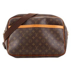 Louis Vuitton Reporter-Tasche aus Segeltuch mit Monogramm GM