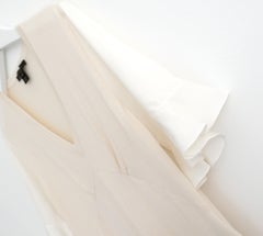 Louis Vuitton Resort 2017 Silk Knit Top Cream