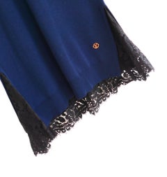 Louis Vuitton Resort 2018 Lace Hem Sweater Knit Dress