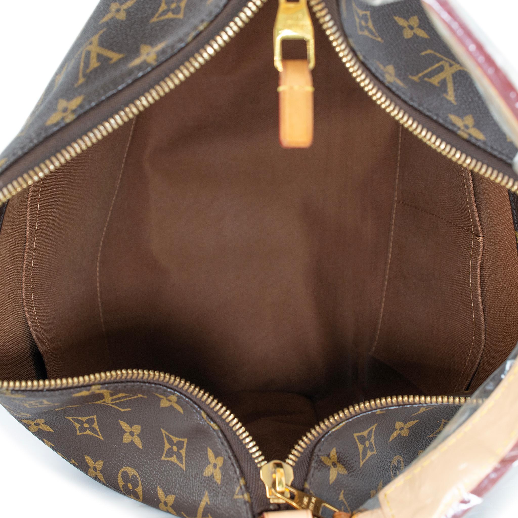 Louis Vuitton Retired Monogramm Sully MM Canvas M40587 Lederhandtasche mit Monogramm Sully MM 5