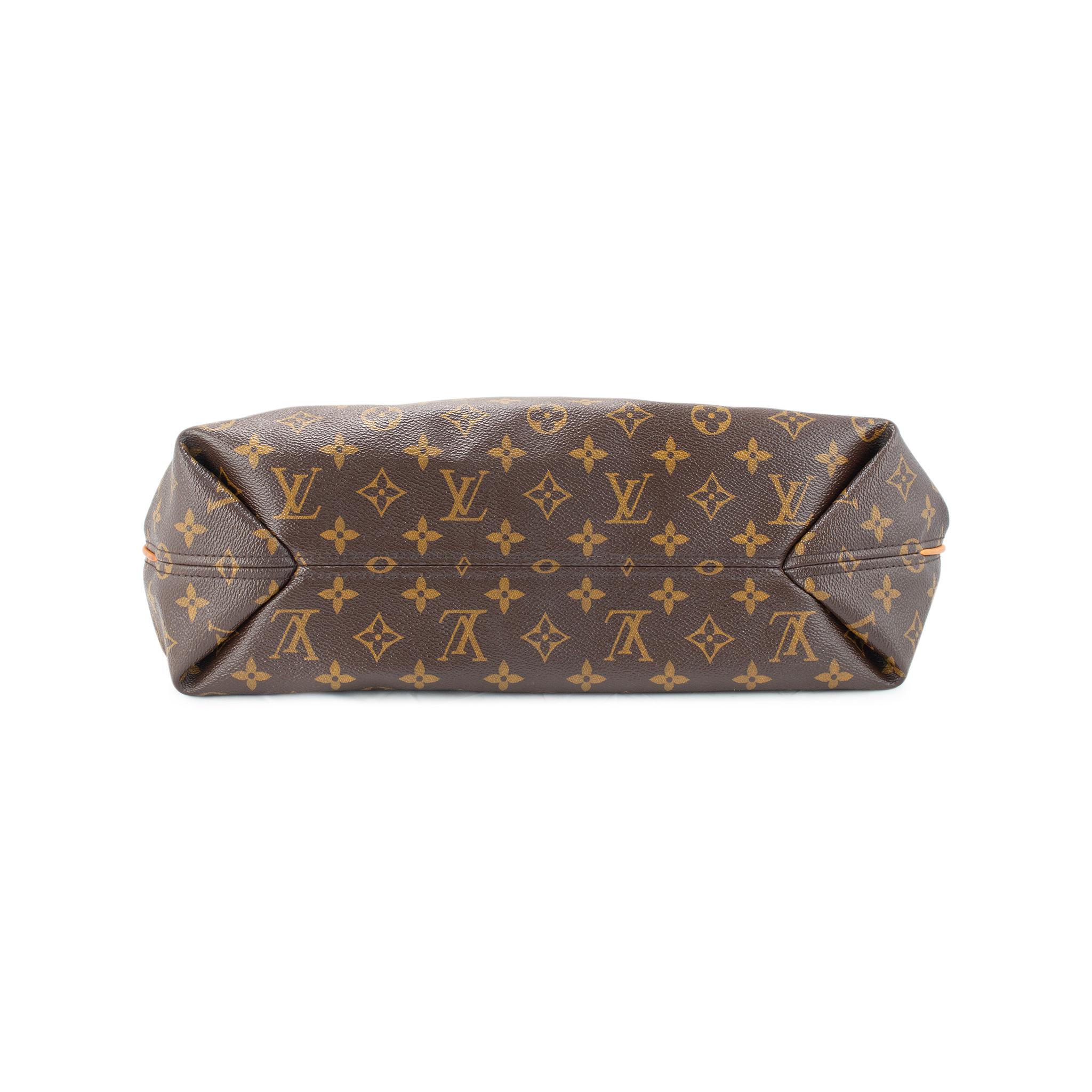 Louis Vuitton Retired Monogramm Sully MM Canvas M40587 Lederhandtasche mit Monogramm Sully MM 1