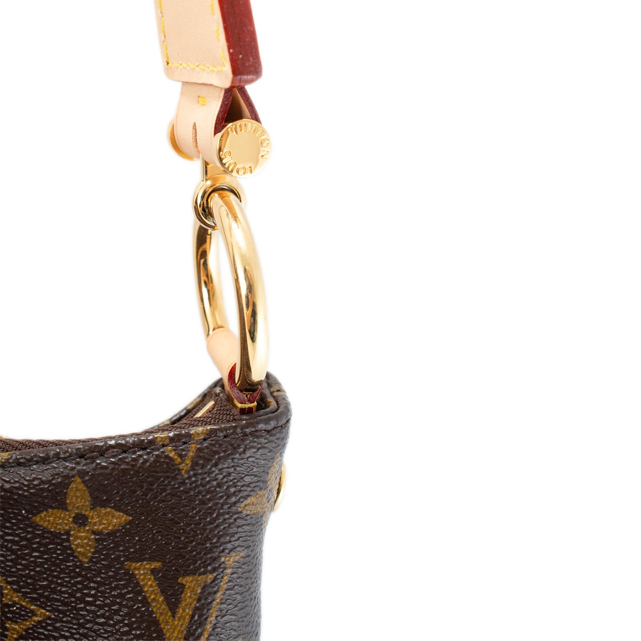 Louis Vuitton Retired Monogramm Sully MM Canvas M40587 Lederhandtasche mit Monogramm Sully MM 2
