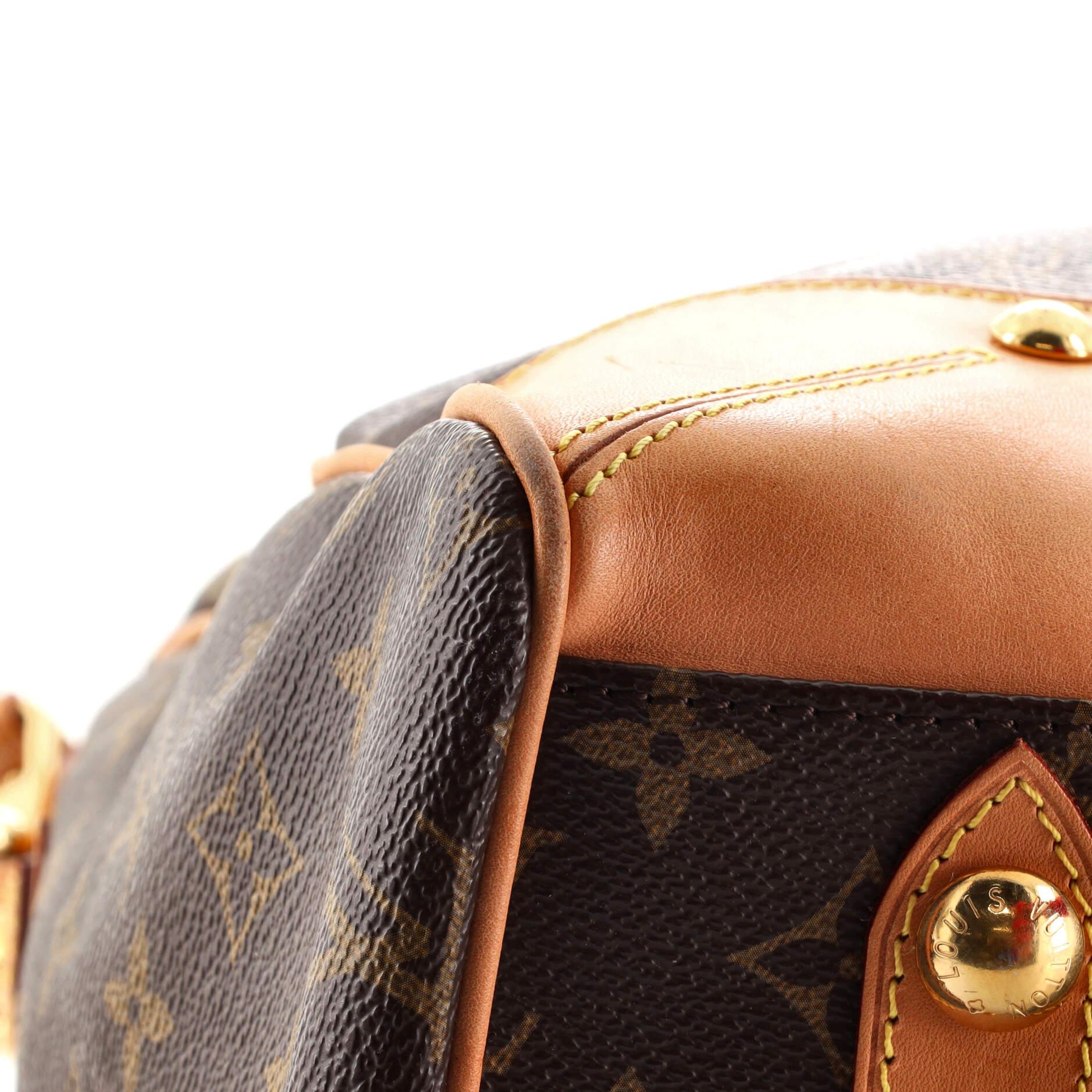  Sac à main Louis Vuitton Retiro en toile Monogram GM Unisexe 