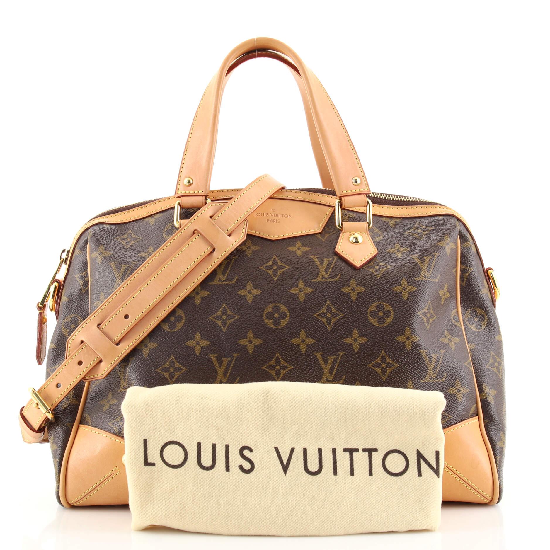 Louis Vuitton Retiro Handbag Monogram Canvas PM For Sale at 1stDibs
